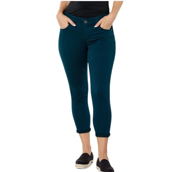 Democracy Blue Pine Ankle Skimmers Pant - Picture 2 of 9